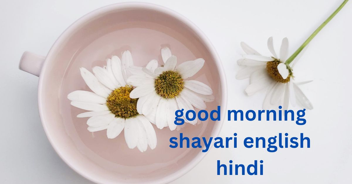 good morning shayari english hindi